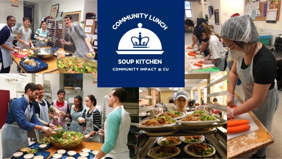 Community Lunch Soup Kitchen collage