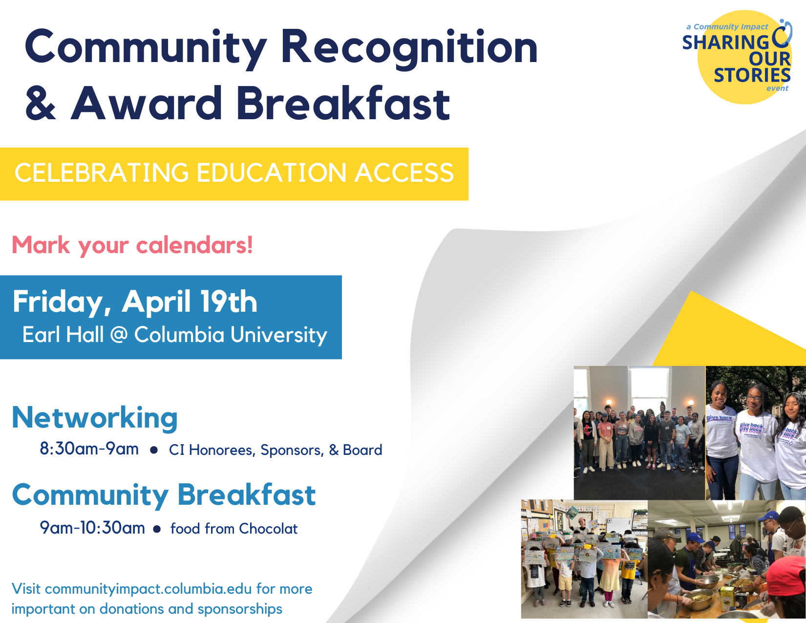 Community Recognition & Award Breakfast